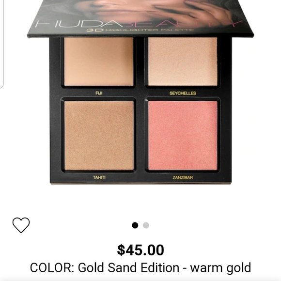 BNWT HUDA BEAUTY 3D Highlighter palette - Picture 2 of 7
